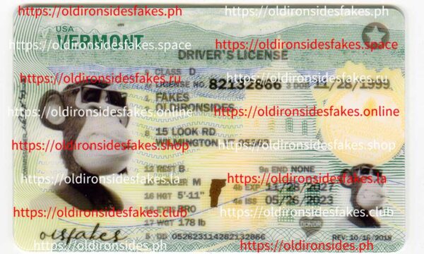 Vermont Driver License(VT)