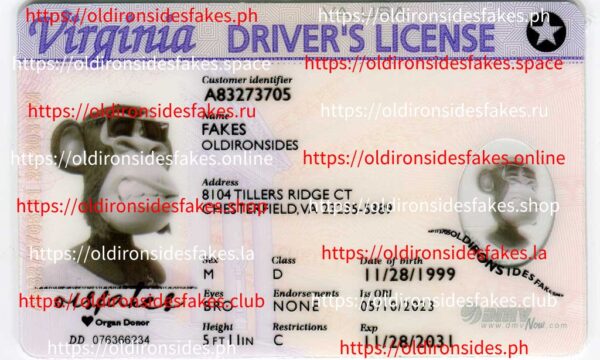 Virginia Driver License(VA)