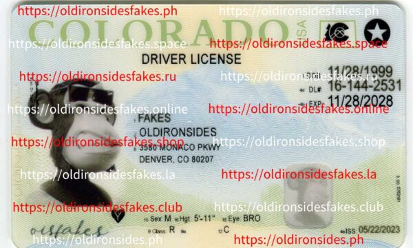 Colorado Driver License(New CO 2020)