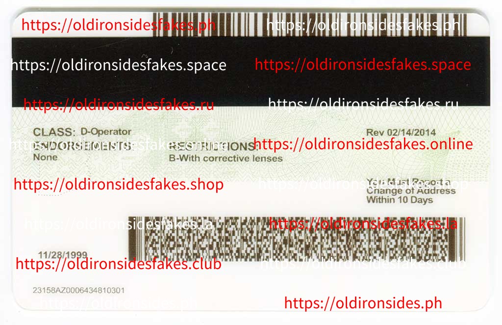 Arizona Driver License(AZ) - Image 2