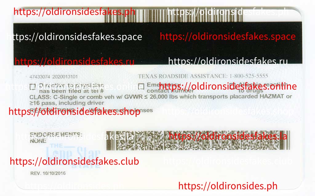 Texas Driver License(Old TX U21) - Image 2