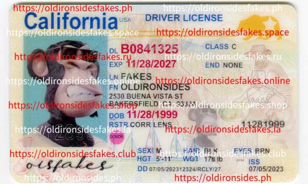California Driver License(New CA O21)