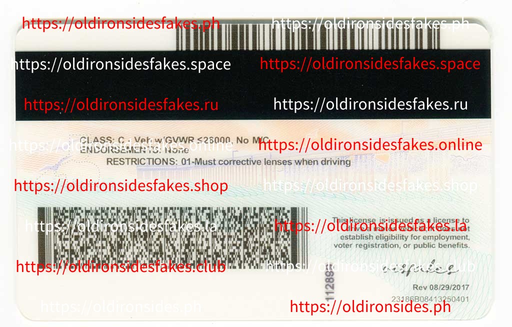 California Driver License(New CA O21) - Image 2