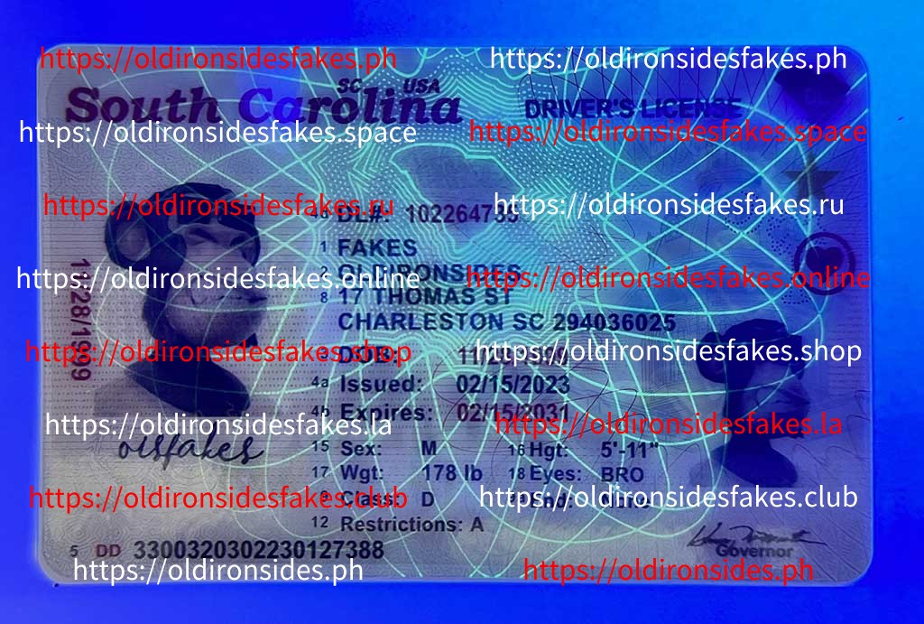 South Carolina Driver License(New SC O21) - Image 3