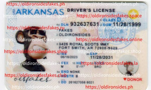 Arkansas Driver License(AR O21)